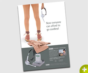 GoDECT advertisement for Lazerbuilt