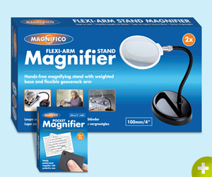 image of packaging for Magnifico